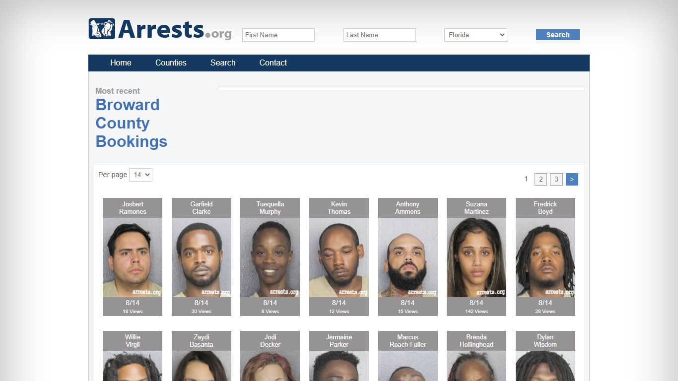 Broward County Arrests and Inmate Search